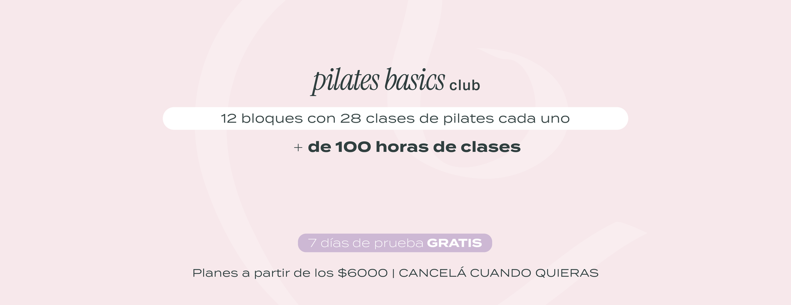 Pilates Basics Club