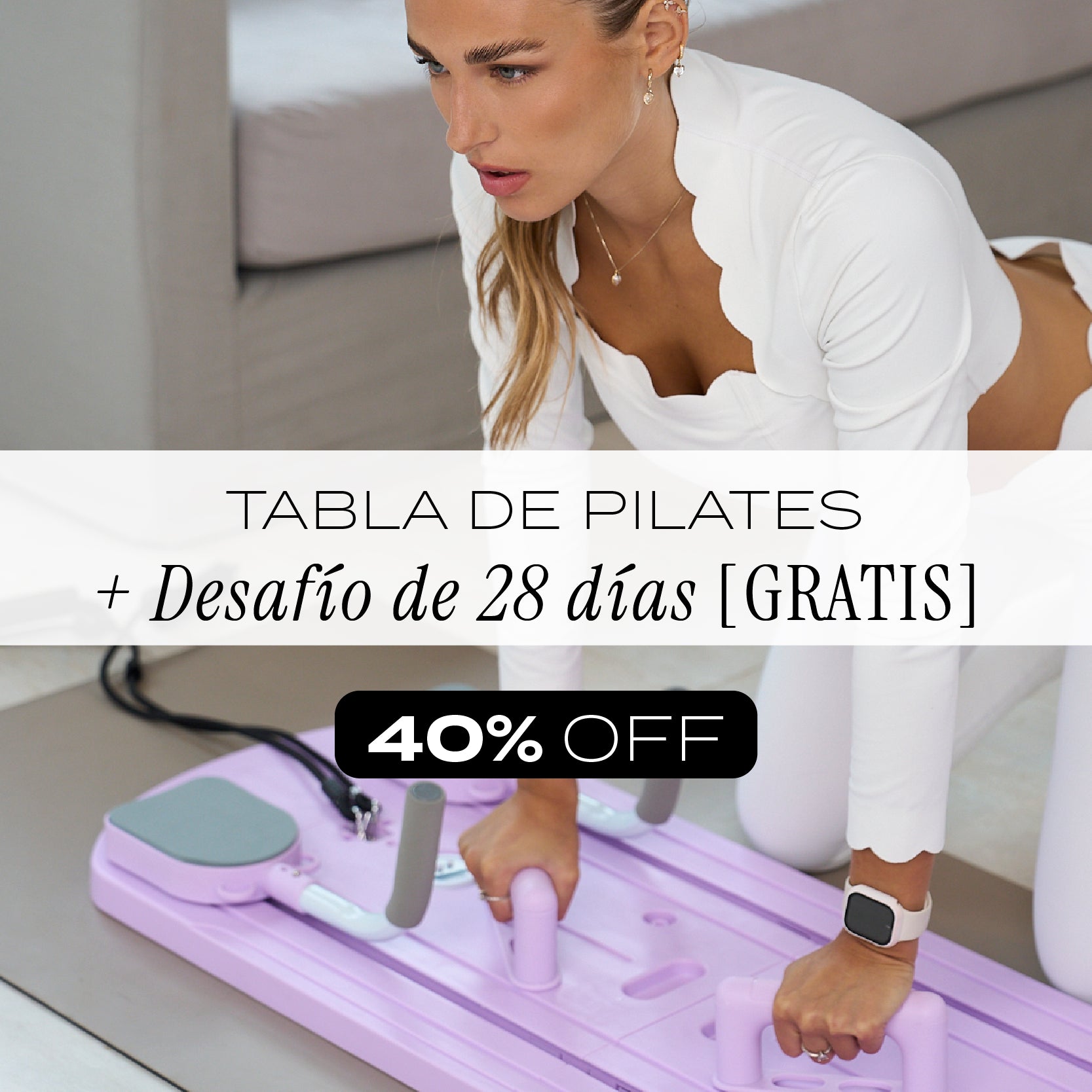 Tabla Pilates + Desafío 28 días Pilates