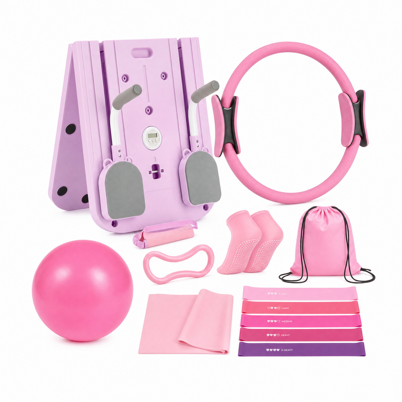Combo Más Allá — Tabla de pilates + Kit de 13 piezas