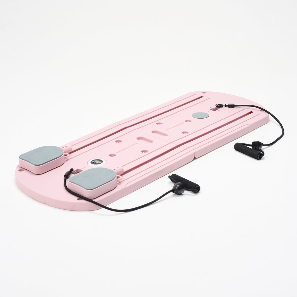 Tabla Pilates Reformer Plegable Rosa