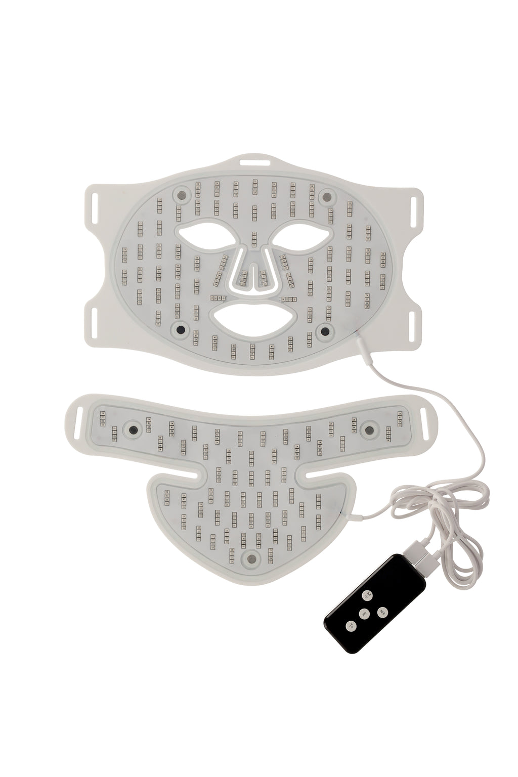 Máscara LED Infrarroja con Terapia de Frío - Facial + Escote