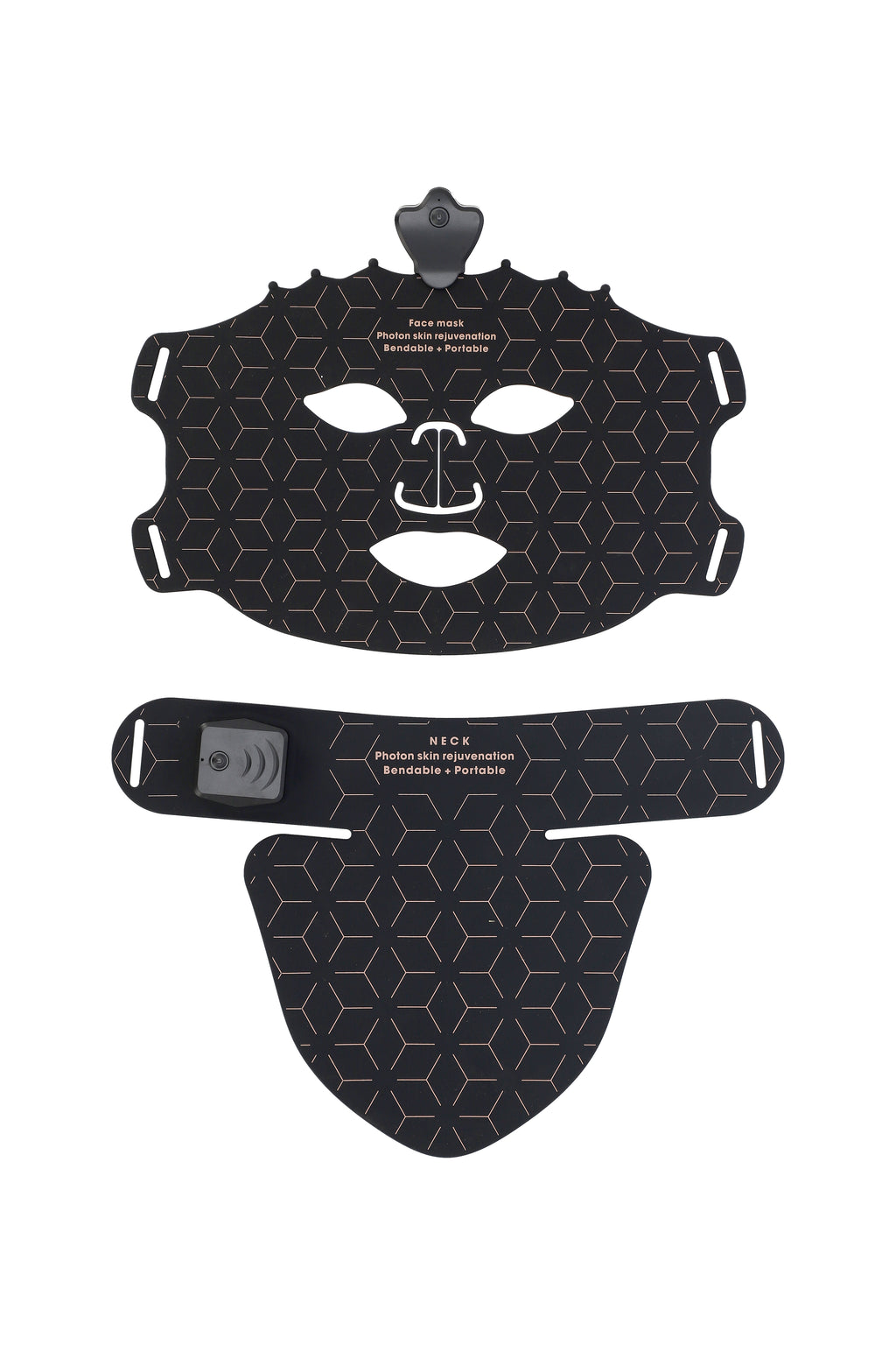 Máscara LED Inalámbrica Facial + Escote