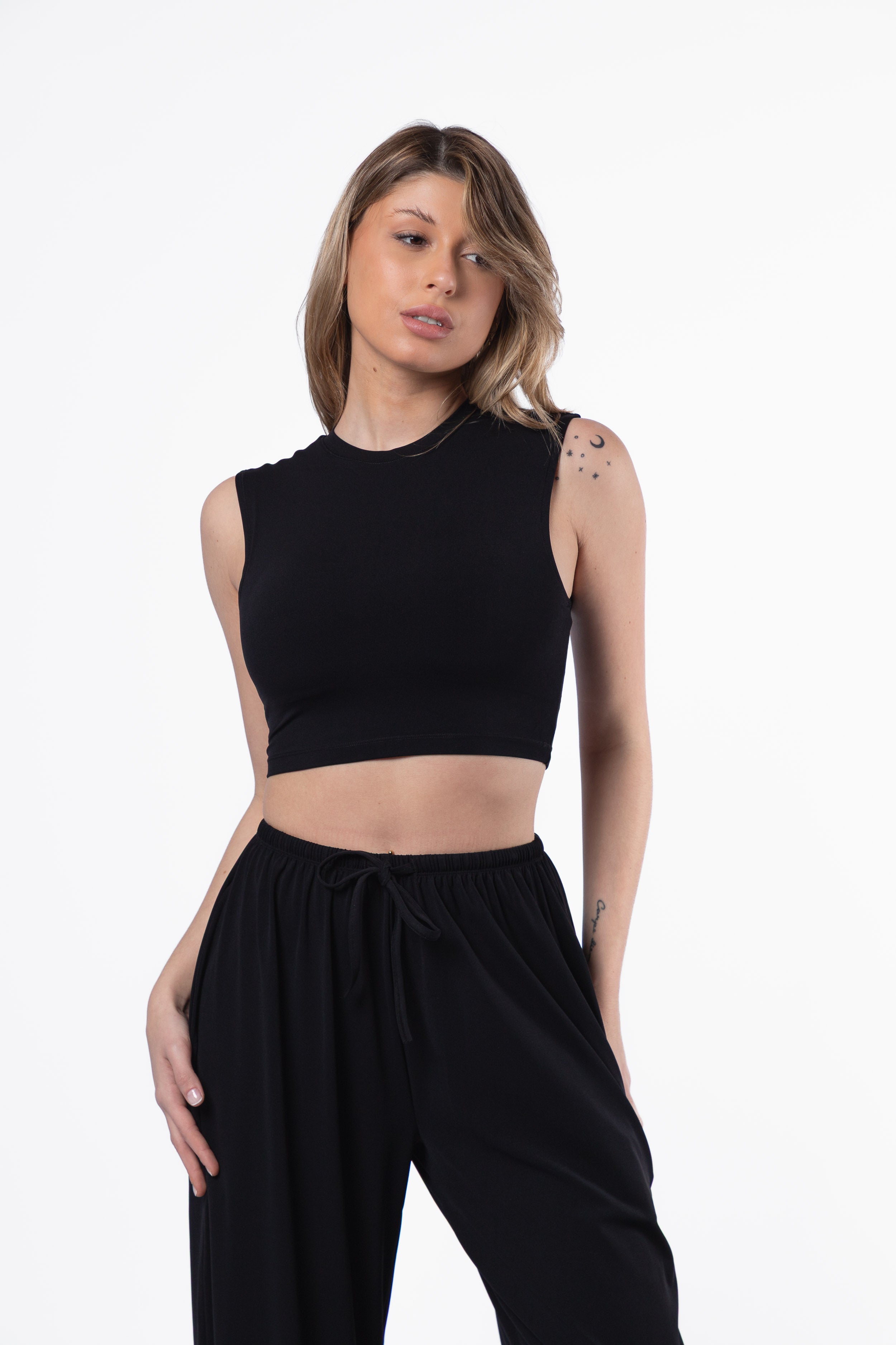 Top Soft - Negro