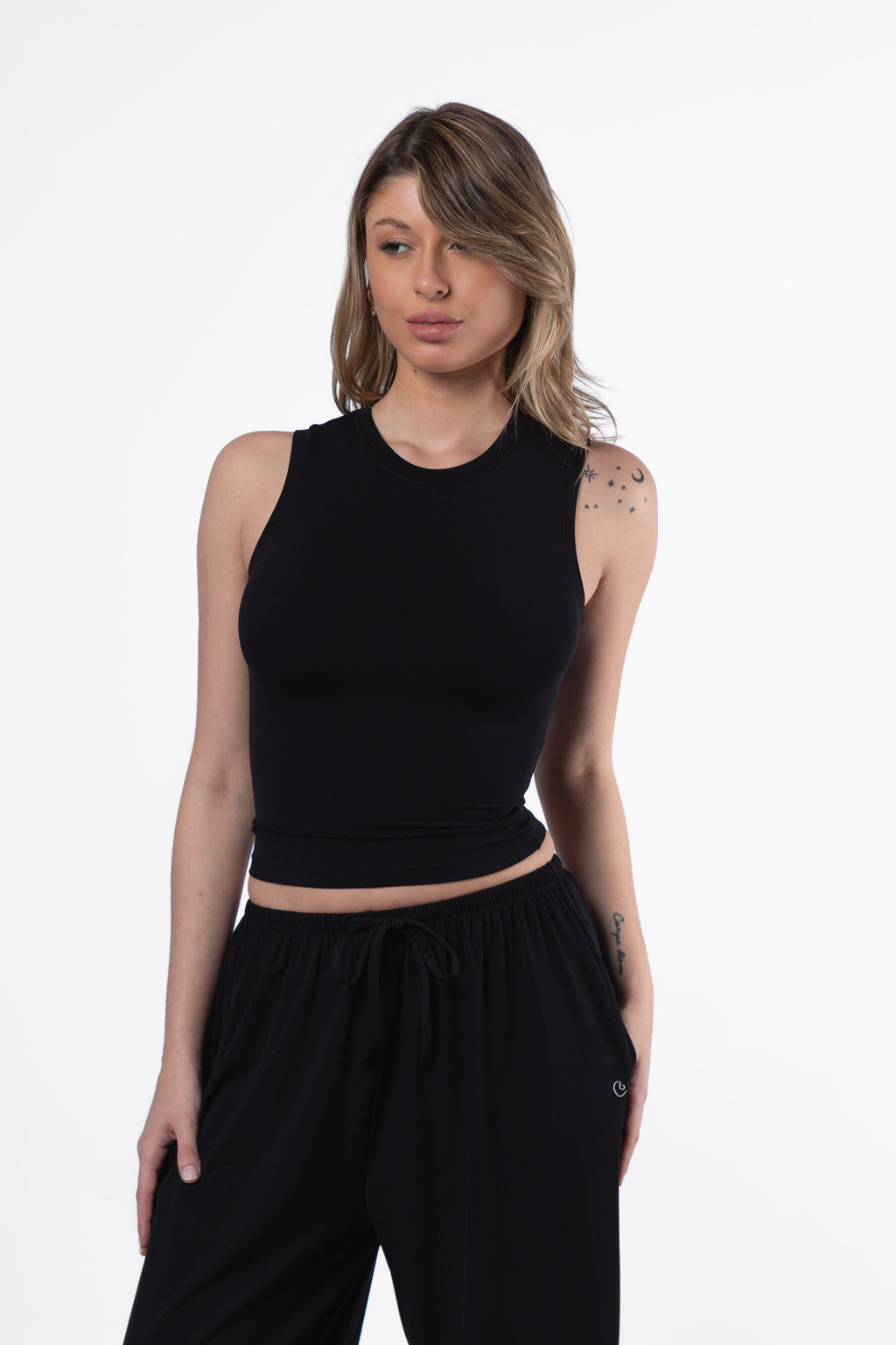 Top Airy - Negro