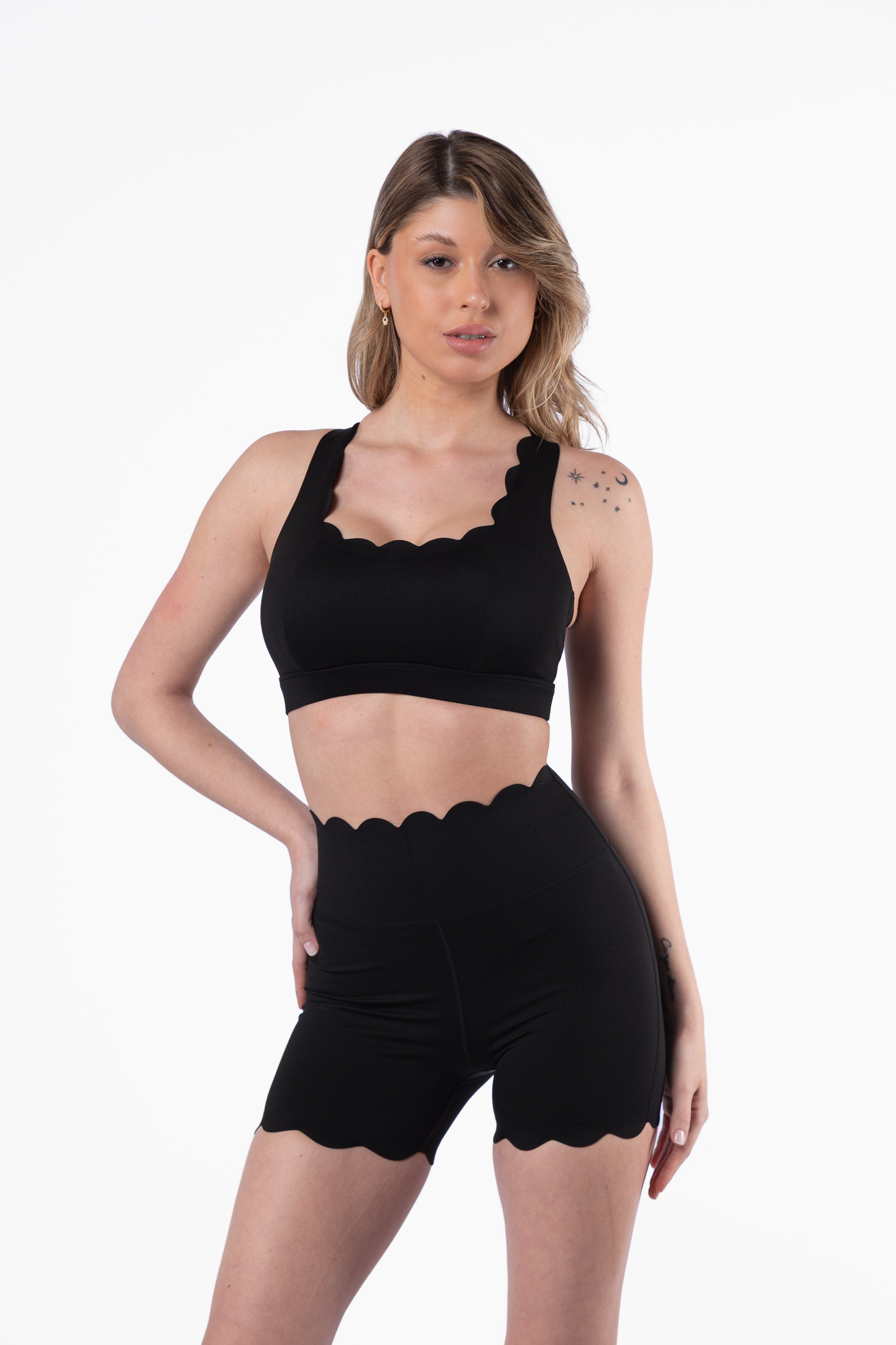 Top Aura - Negro