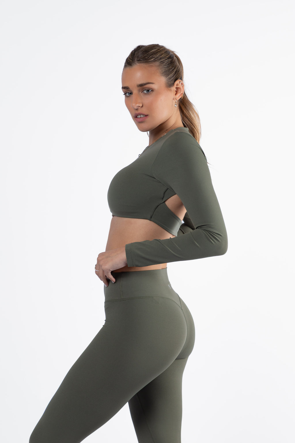 Top Luxe - Verde militar
