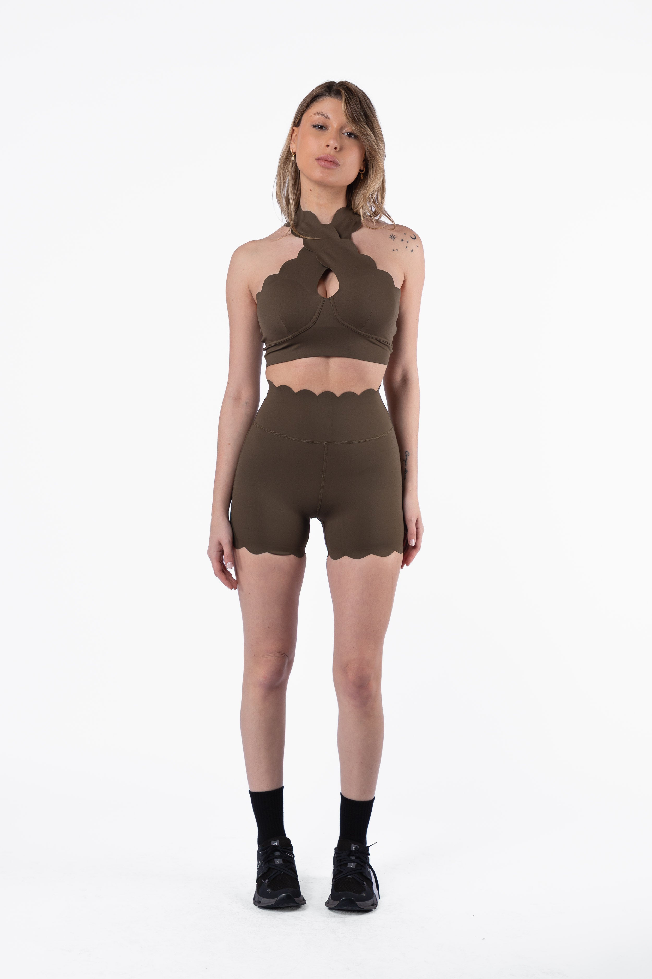 Top Poise - Verde militar