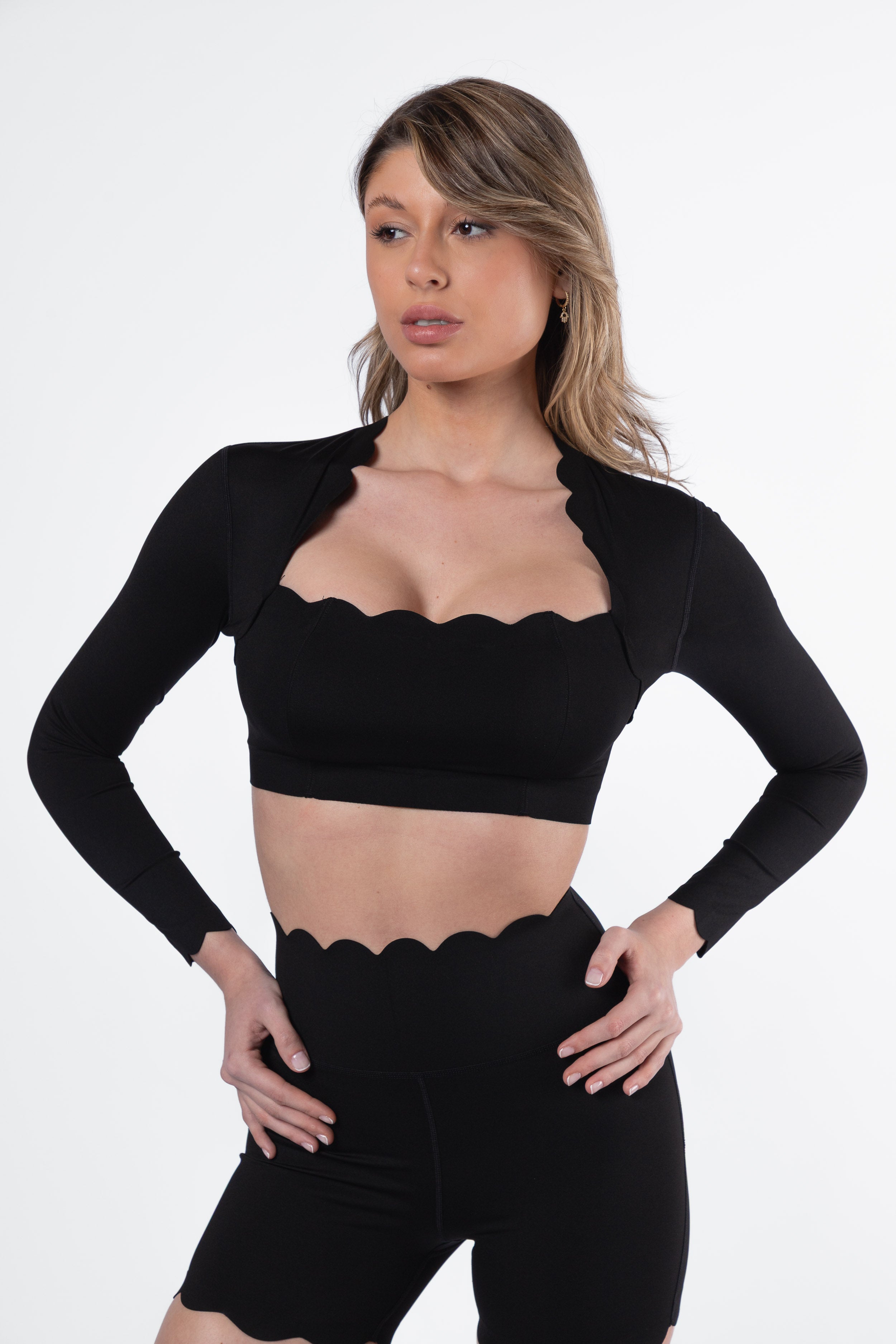 Top Elevate - Negro
