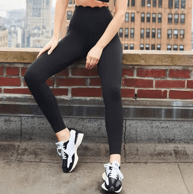 CALZA LARGA TOBILLO LISO - Compact Fit ~ Pilates Basics