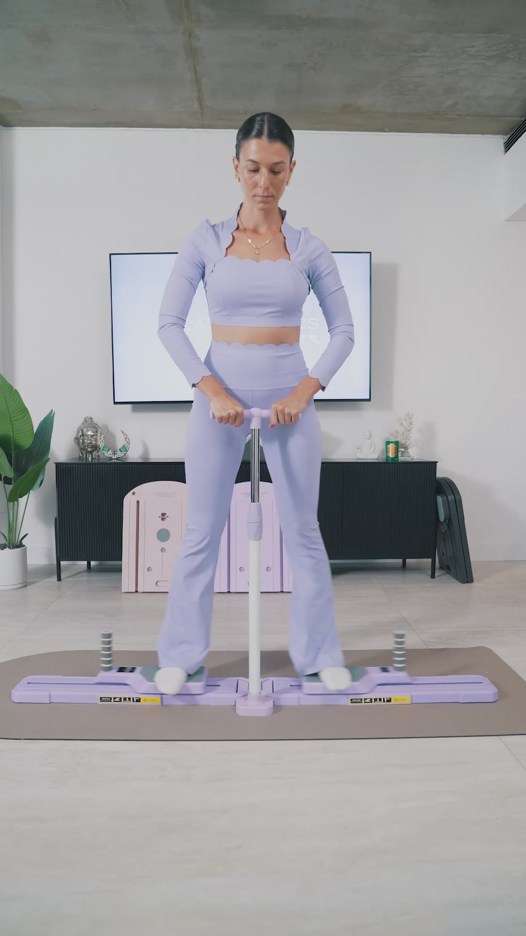 Tabla de pilates, flexiones y core separadas 7 en 1